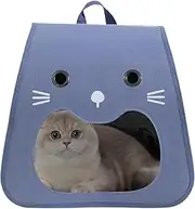 Cat Carriers - Breathable Puppy Carrier | Portable Smiling Face Foldable Pet Carrying Bag, Cat Supplies Pet Travel Bag for Outdoor Activities