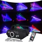 3D Animation DJ Disco Party Stage Light La/ser Projector LED RGB KTV Show Light