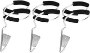 HONMEET 3pcs Hair Dryer Holders Wall Shelf for Hair Dryer Salon Storage Racks Slip Design
