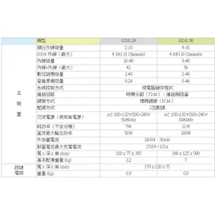 聯盟 LINEMEX ISDK-26電話總機ISDK-4TD顯示話機四台##