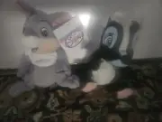 Disney Thumper Rabbit & Flower Skunk Bean Bag NWT Plush