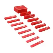 15Pcs Setup Block Precisions Setup Bar for Router Height Gauge Set