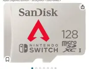 Sandisk Microsd 128Gb Apexlegends License Nintendo Switch Operation Confirmed Sa