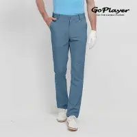 在飛比找Yahoo!奇摩拍賣優惠-青松高爾夫GoPlayer男彈性腰高爾夫長褲 黑/灰/淺藍 