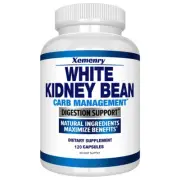 120pcs White Kidney Bean - Carbohydrate Blocker, Weight Loss, Digestive Support