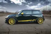Racing F300 Checkered Flag Side Decals Graphics For Mini Countryman Cooper