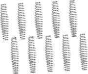 Angoily 3sets Stainless Steel Mini Garden Pruner Springs Replacement Easy Install for Pruning Shears Trimming Scissors 20pcs*3