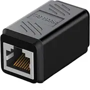 RJ45 Cat6 Female Ethernet Connector, 1M, Compatible with Computer, Router, Switch