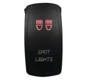 Lighted Switch Spot Light On/Off Red DragonFire 521386