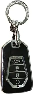 MAX COOL TPU Car Remote Key Fob Cover Suitable for Isuzu D-MAX MU-X MUX 4 Button Key Shell