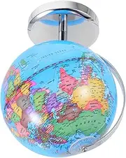 Classroom Globe World Globe Earth for Office Political Boundaries Major Cities Rotating Metal Styrene Teaching