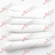 6Cyl Heat Protector Sleeve Sleeving Spark Plug Wire Boot Silver