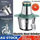 3L Electric Meat Grinder Blender Food Vegetable Processor Chopper Mincer Home WD