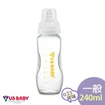 US BABY 優生 真母感玻璃奶瓶(一般口徑240ML)