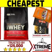 OPTIMUM NUTRITION 100% WHEY 10LB COOKIES&CRM // GOLD STANDARD WPI WPC PROTEIN