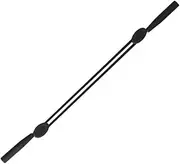 [Generic] 2 pieces of sports glasses with anti slip ear hooks, anti slip eye covers, adjustable glasses strap