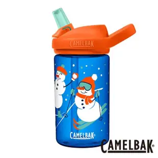 【CAMELBAK】400ml eddy+兒童吸管運動水瓶RENEW(運動水瓶/隨行杯/水壺/吸管水壺/旅行)