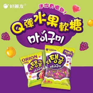 【韓國好麗友】 Q彈水果軟糖372.4g 2包組