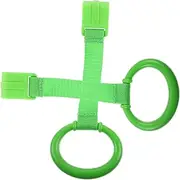 MOLUCKFU Baby Bed Hand Rings Toddler Walking Assist Tools 2pc Baby Pull Rings Crib Hanging Rings Safe