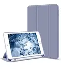 Sinji Folio iPad Case W/Pencil Holder Ipad Mini Five Purple Lavender