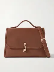 [Gabriela Hearst] Gabriela Hearst - Leonora Small Leather Tote - Tan - One size One size Brown