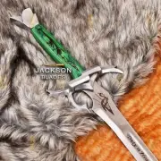 Wheel of Time Sword Custom Handmade Heron Mark Buster Sword Battle Ready Gift Bf