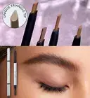 Sheglam Dual Ended 2-In-1 Fine Eyebrow Pencil Waterproof Brow Definer COFFEE