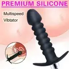 Vibrating Butt Plug Adult Toys Massager Anal Sex Toys for Women Men Couples AU