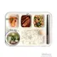 餐盤套裝 日式陶瓷家用菜盤創意減脂快餐盤分格網紅分隔盤早餐盤一人食餐具ATF 三木優選