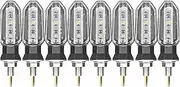 Motorcycle Indicators Turning For Y&amaha R6 R3 R1 R7 R125 MT 07 09 03 MT07 MT09 MT03 YZF R125 Motorcycle 8mm 12V Turn Signals Running(8pcs Clear)