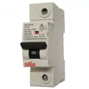 125AMP - 1 Pole 10ka MCB - Circuit Breaker (27mm Width) - D Curve