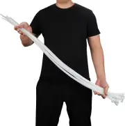 100pcs Long Cable Zip Ties White Large Zip Ties 18 Inch Heavy Duty Outdoor Selfl