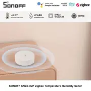 SONOFF Zigbee Temperature and Humidity Sensor SNZB-02P High-Accurate Monitor for