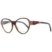 Emilio Pucci Glasses Frames Women Brown Butterfly EP5206 056 55mm