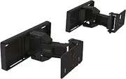 [Sanus] Universal Extendable Soundbar Wall Mount - Compatible with Most Soundbars, Under TV Speaker Mounts for an Easy & Secure Installation of Your Soundbar