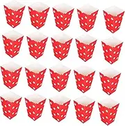 GREENADSCAPE 48Pcs Popcorn Boxes Portable Snack Buckets for Parties Night Celebrations Events Premium Snack Holders with Adorable Designs