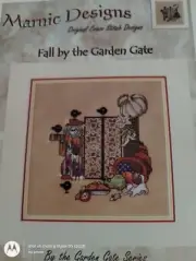 FALL BY THE GARDEN GATE MARNIC DESIGNS CROSS STITCH CHART