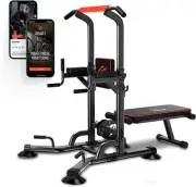 Squatz SQPTOWER-1 Gym Pull Up Workout Station Chin-Up Bar