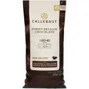Callebaut Recipe L 60/40 Dark Chocolate Callets? 22 lb. WS-409CL6040595