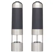 2x Mastercraft Electric Mill Home/Kitchen Salt & Pepper Grinder Spice Muller