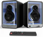 SR15 Bluetooth Bookshelf Speakers, Active Stereo Speakers for Tv/Record Player w
