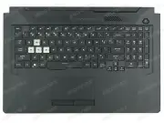 FOR Asus 90NR0684-R31US0 Palmrest Keyboard LED RGB US-International black
