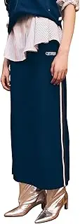 [VIS] (ビス) Bis BVC75010 Converse Women's Skirt, Customized Color Scheme Line I Line Skirt, Setup Compatible, Navy (40), M