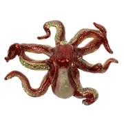 Octopus Bejeweled Enamel Trinket