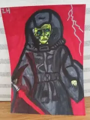 Drawing Emperor Palpatine Darth Sidious Star Wars Empire Strikes Clive Revill
