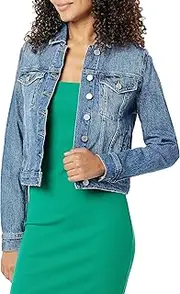 [The Drop] Women's Jai Cropped Denim Jacket