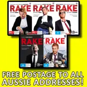 RAKE complete season series 1-5 1 2 3 4 5 DVD SET SEALED - Richard Roxburgh ABC
