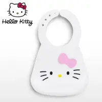 在飛比找momo購物網優惠-【Bumkins】寶寶矽膠圍兜(Hello Kitty)