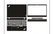 Flower,Camouflage Laptop decal Skin for 15.6" LENOVO Thinkpad P51S