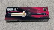 HOT SHOT TOOLS PRO ARTIST 24K GOLD COLLECTION 1 1/4" CURLING IRON # 1110 NIB